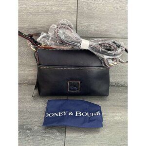 Dooney & Bourke Florentine Ginger Crossbody and Key Fob Navy Bag A463657